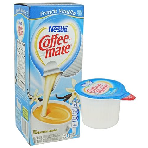 Coffee-Mate French Vanilla Liquid Creamer 50 count