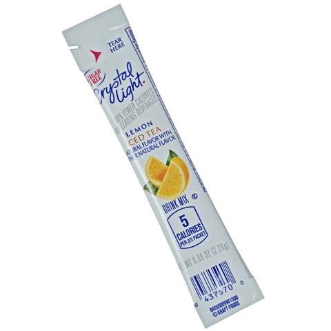 Crystal Light On The Go Lemon Iced Tea Flavored Drink Mix 0.08 oz 30 count