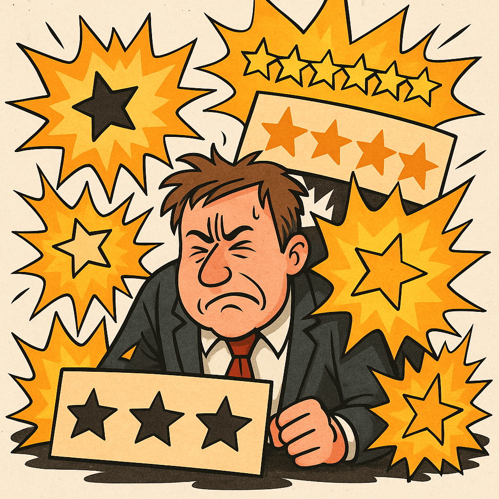 Analytics vs reviews